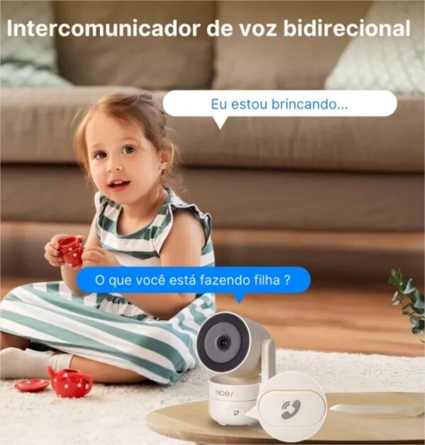 Câmera Inteligente com Controle Remoto e Modo Privacidade - 360 - Image 5